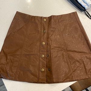 Forever 21 brown skirt size medium